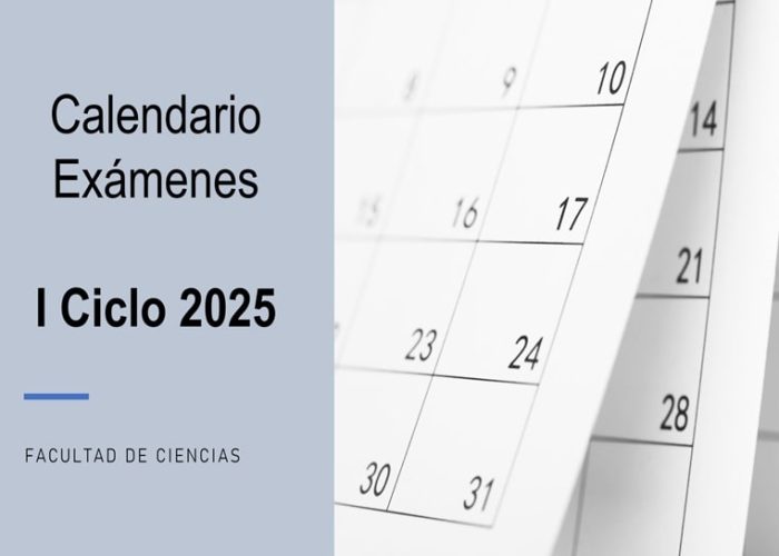 Calendario de Exámenes del I Ciclo 2025