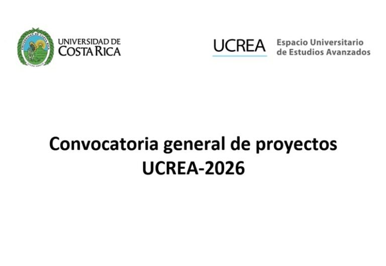 Convocatoria general de proyectos UCREA-2026